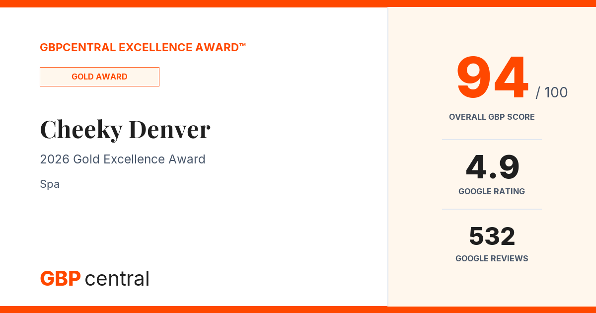 Preview of Cheeky Denver's certificate