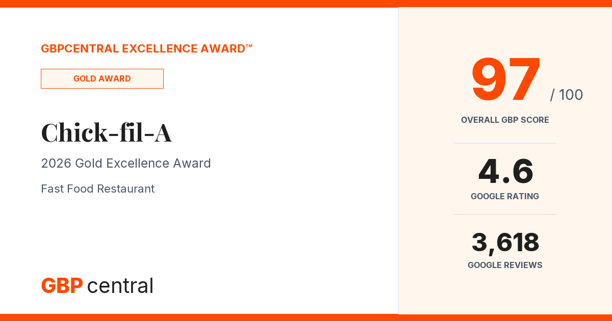 Preview of Chick-fil-A's certificate