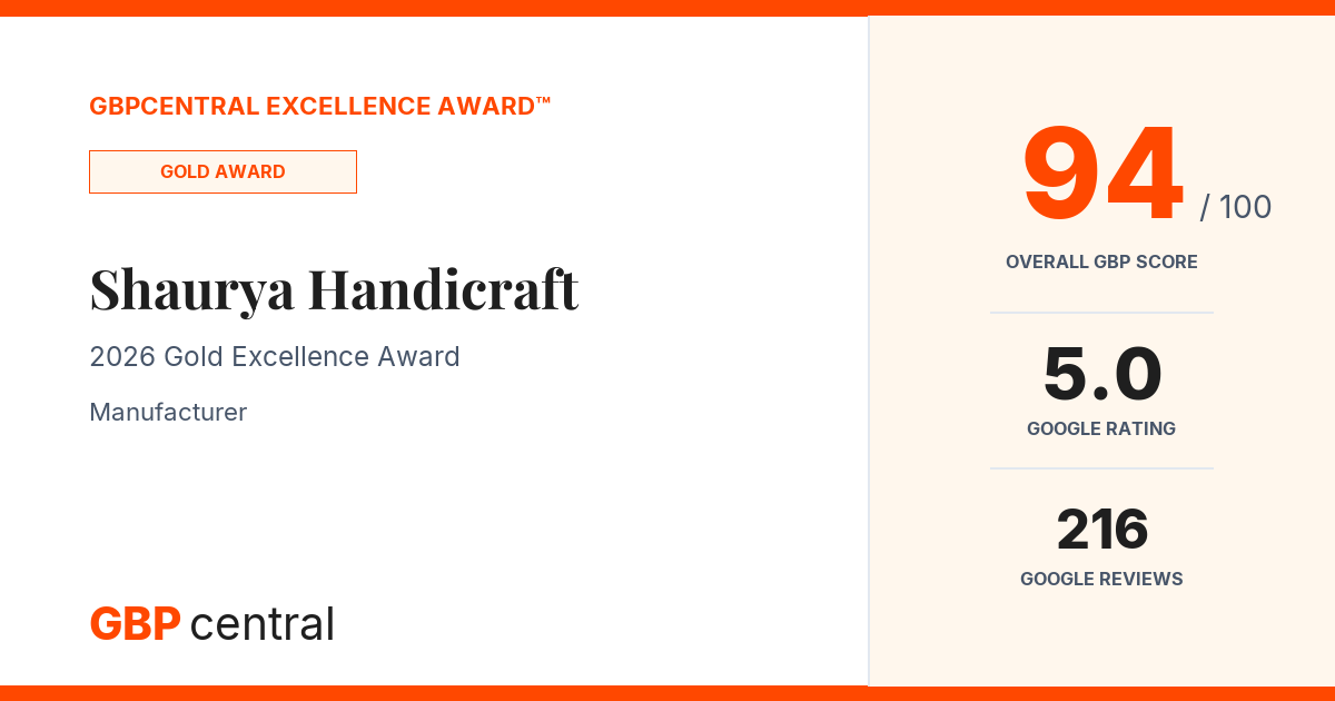 Preview of Shaurya Handicraft's certificate