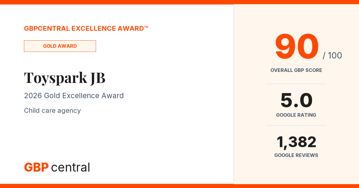 Preview of Toyspark JB's certificate
