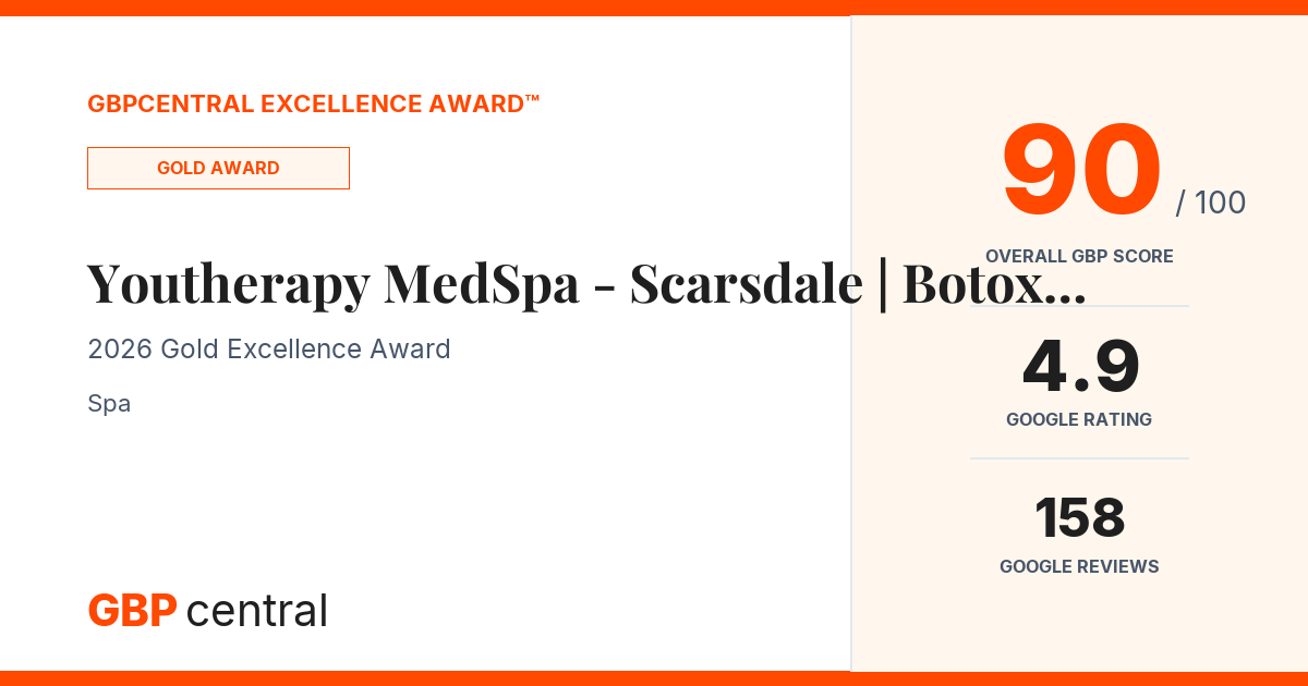 Preview of Youtherapy MedSpa - Scarsdale | Botox, Fillers & Skin Treatments's certificate