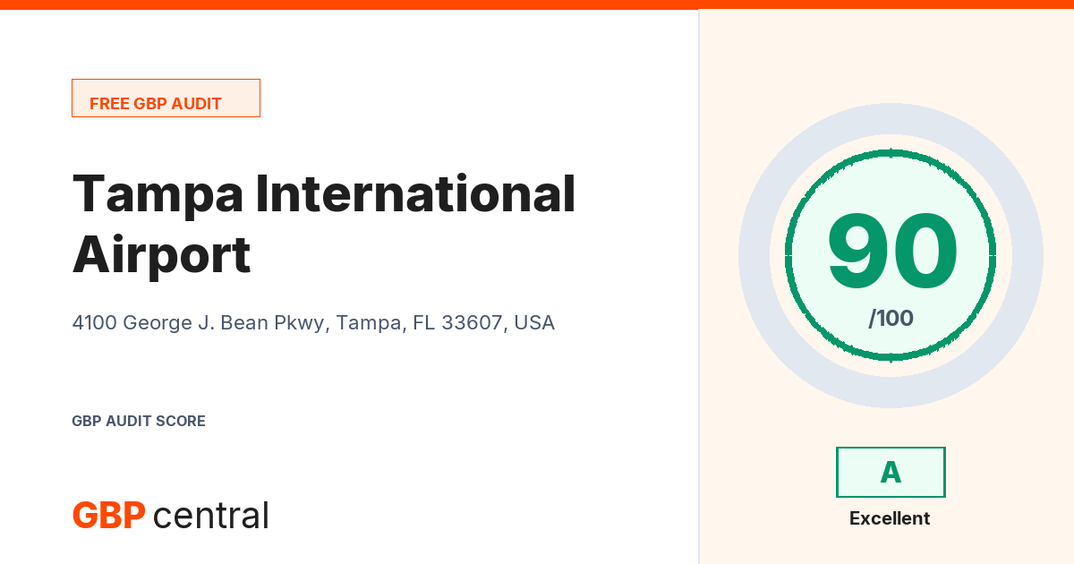 Preview of the Tampa International Airport audit report