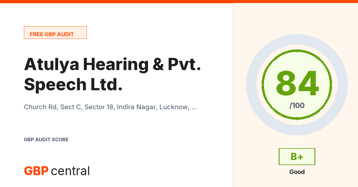 Preview of the Atulya Hearing & Speech Pvt. Ltd. audit report