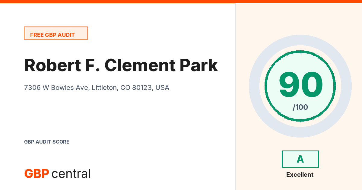 Preview of the Robert F. Clement Park audit report
