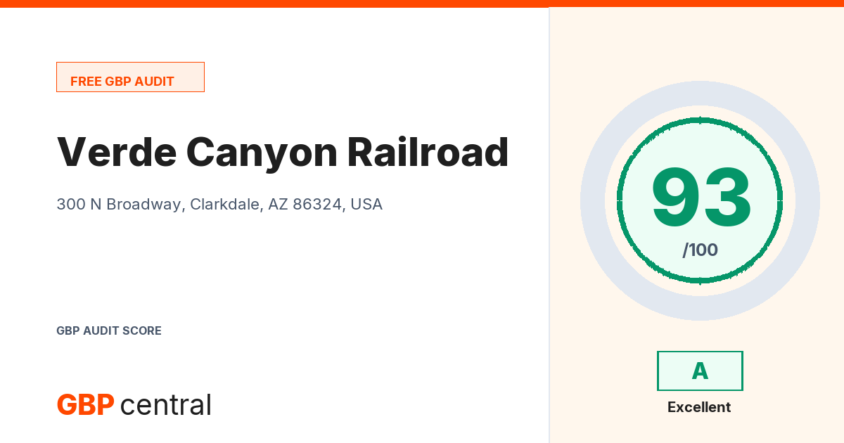 Preview of the Verde Canyon Railroad audit report