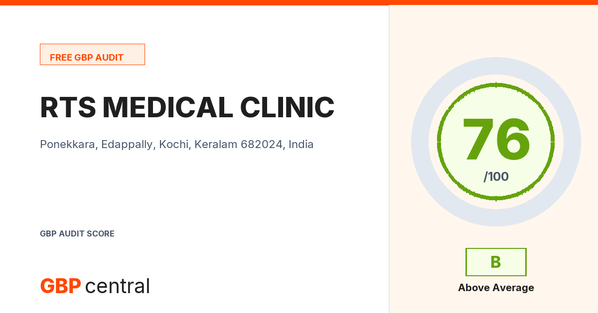 Preview of the RTS MEDICAL CLINIC audit report