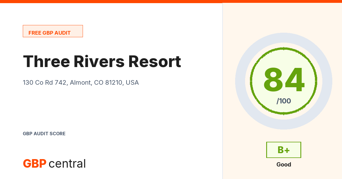 Preview of the Three Rivers Resort audit report