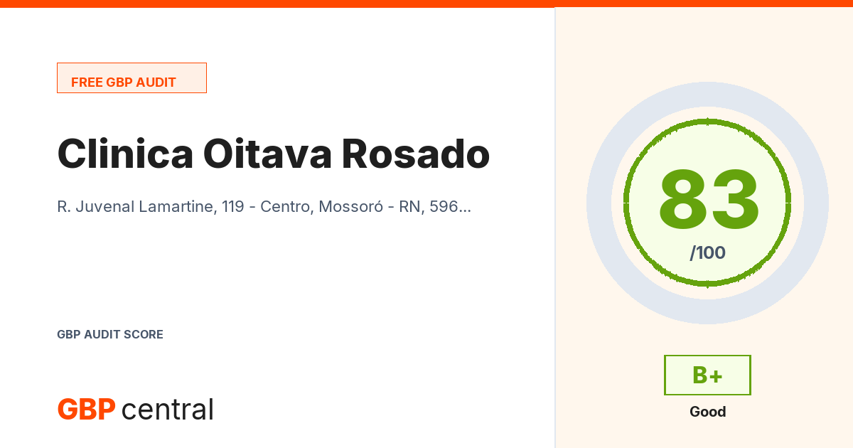Preview of the Clinica Oitava Rosado audit report