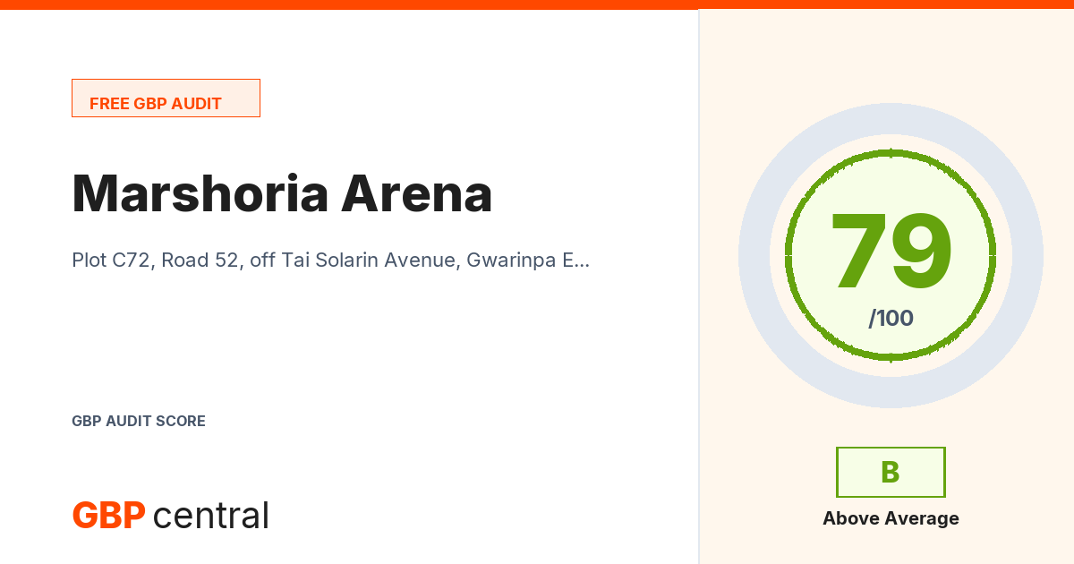 Preview of the Marshoria Arena audit report