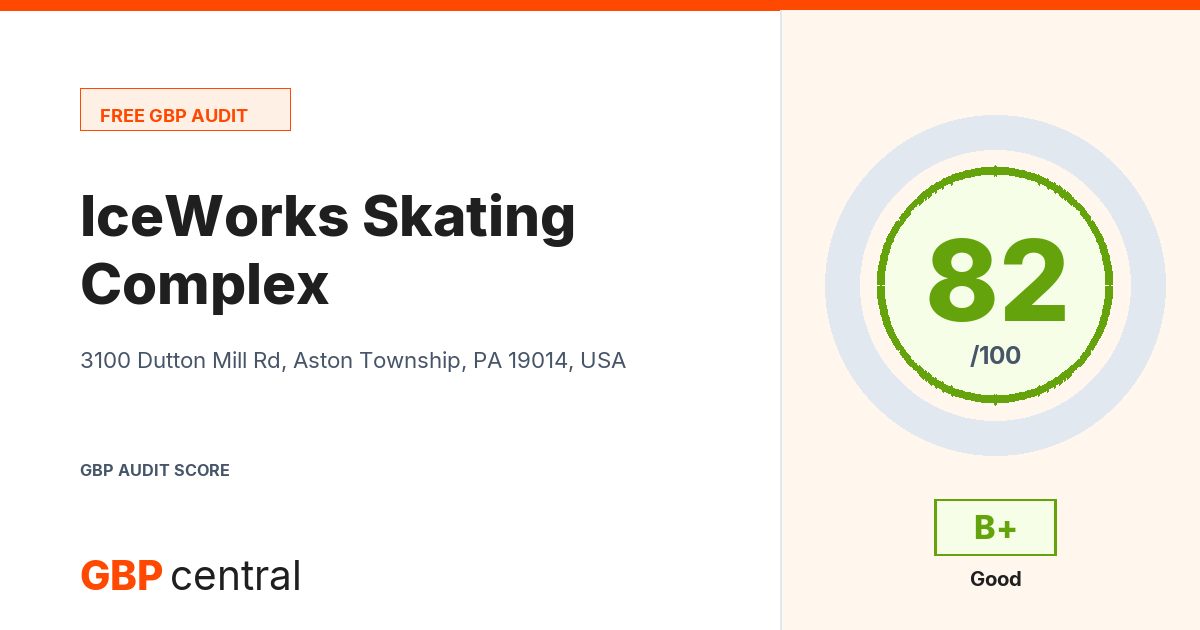 Preview of the IceWorks Skating Complex audit report