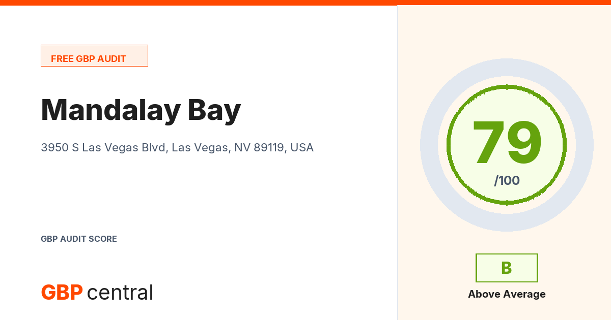 Preview of the Mandalay Bay audit report