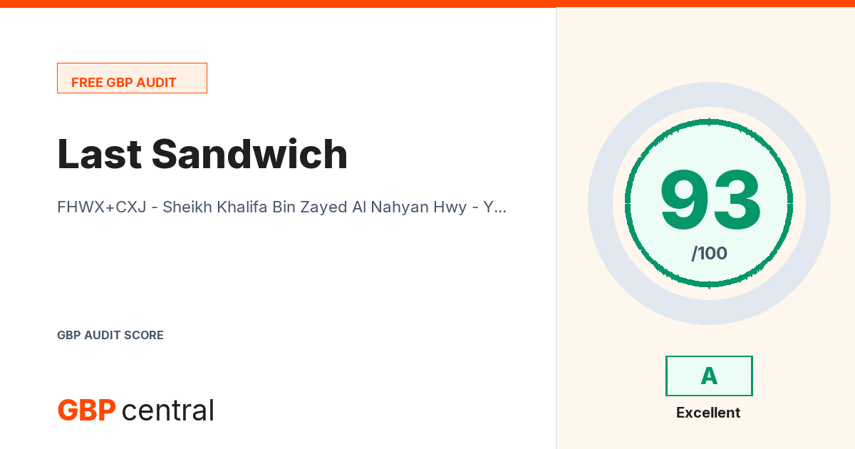 Preview of the Last Sandwich audit report
