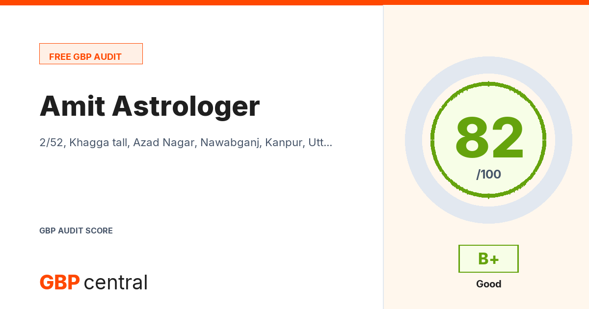 Preview of the Amit Astrologer audit report