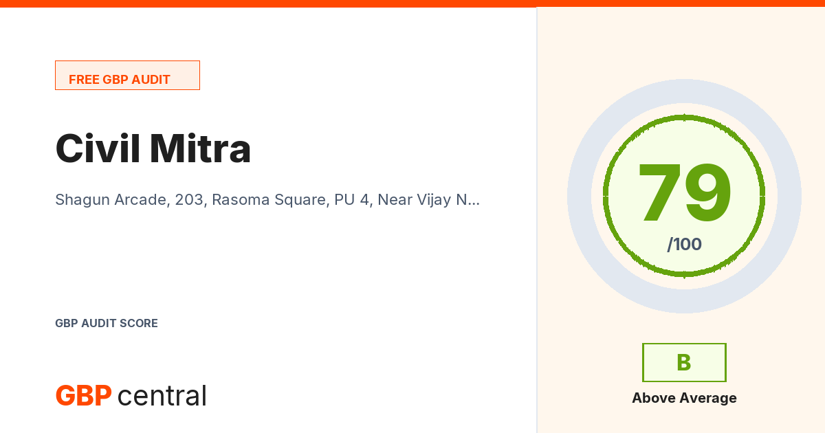 Preview of the Civil Mitra audit report