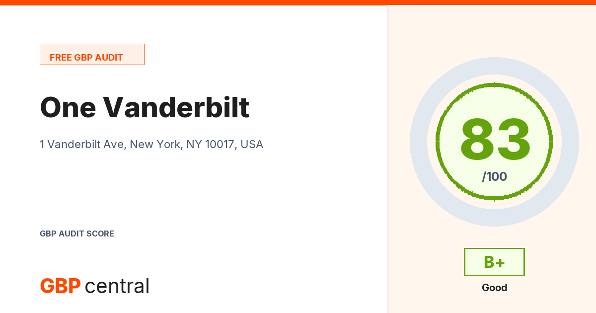 Preview of the One Vanderbilt audit report