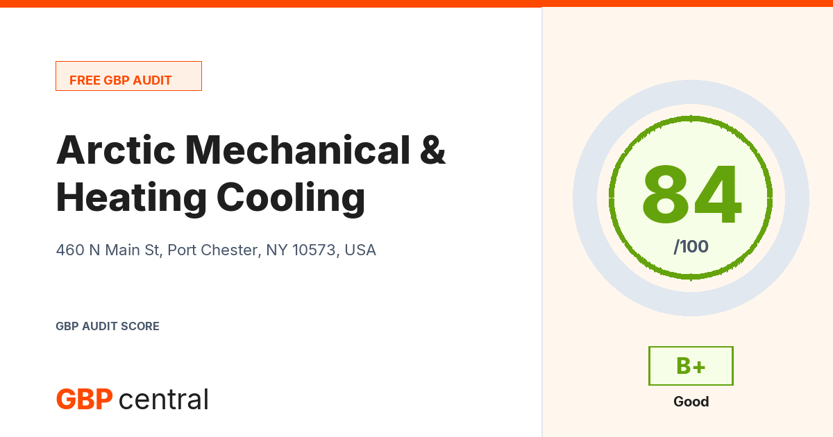 Preview of the Arctic Mechanical Heating & Cooling audit report