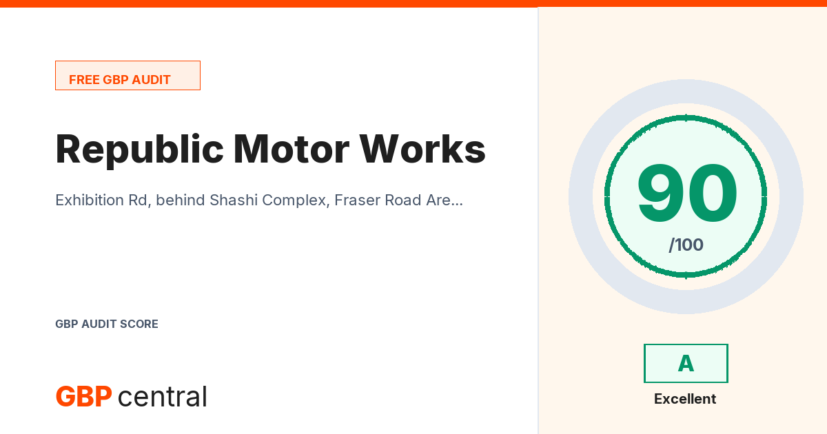Preview of the Republic Motor Works audit report