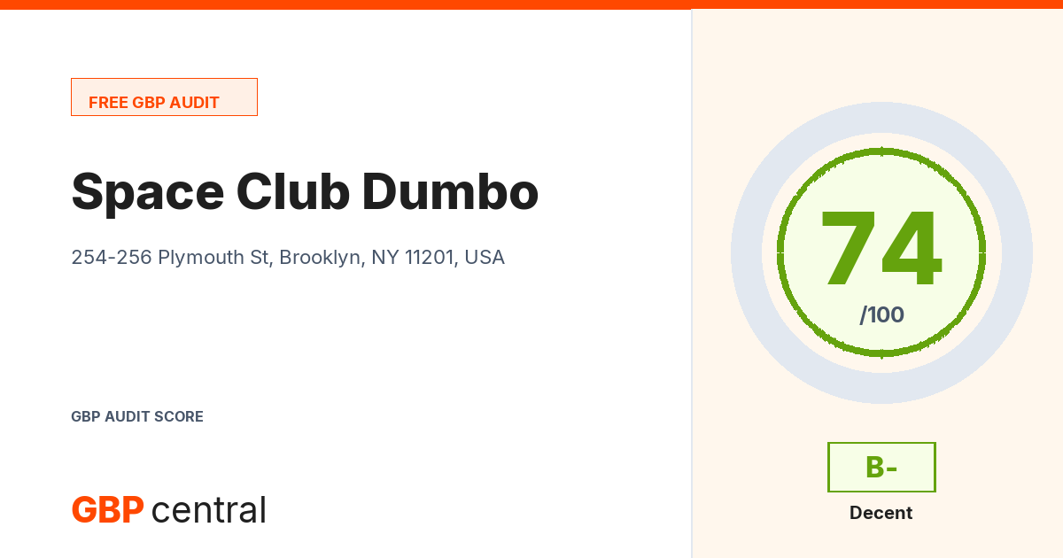 Preview of the Space Club Dumbo audit report