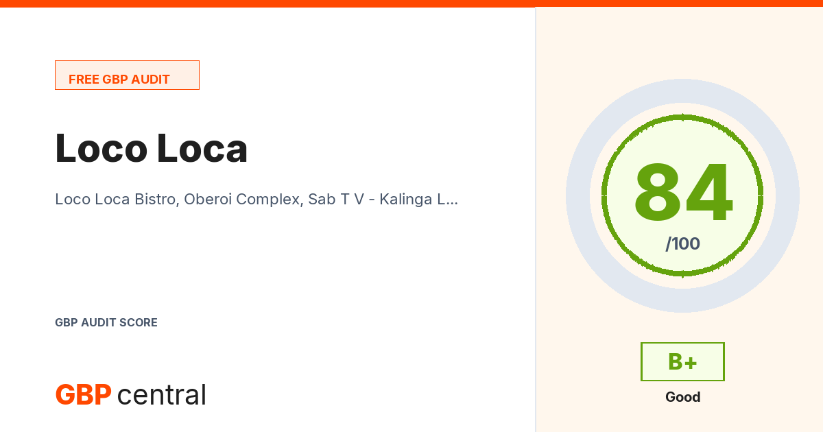 Preview of the Loco Loca audit report