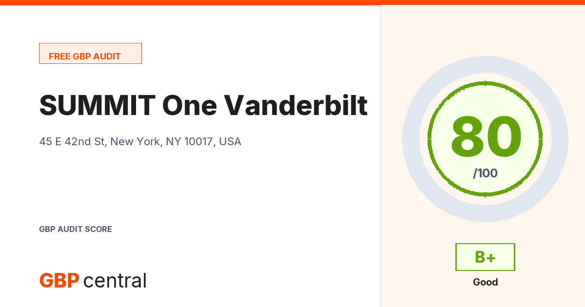 Preview of the SUMMIT One Vanderbilt audit report