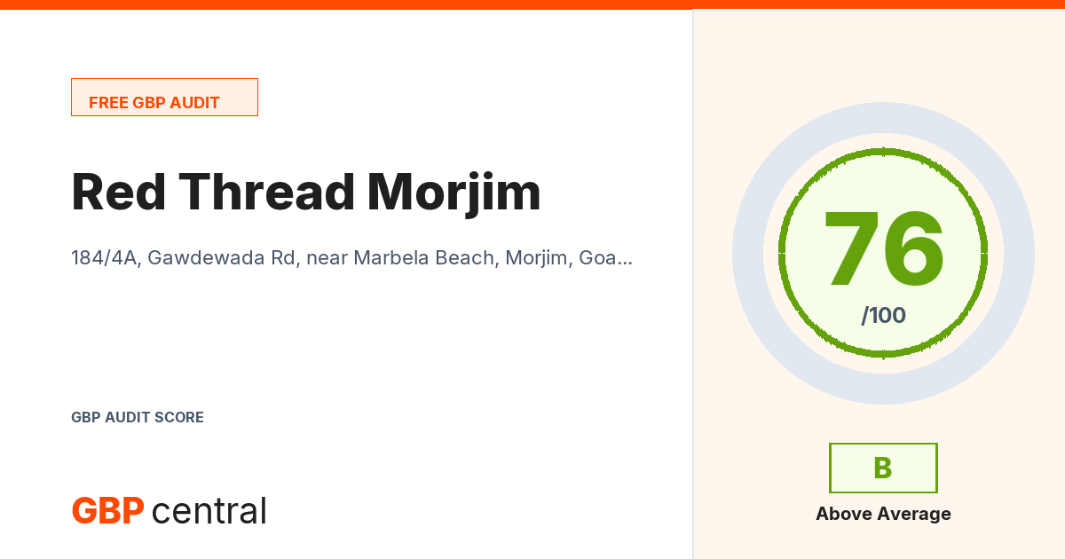 Preview of the Red Thread Morjim audit report